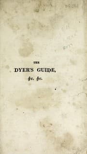 Tapa de The dyer's guide