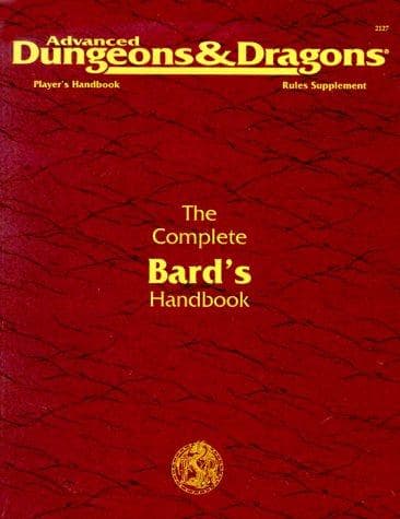 Tapa de The Complete Bard's Handbook