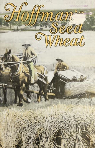 Tapa de Hoffman's seed wheat
