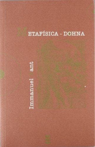 Tapa de Metafísica : Dohna
