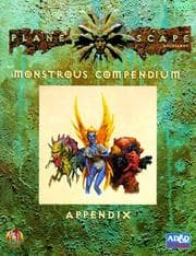 Tapa de Monstrous Compendium