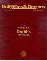 Tapa de The Complete Druid's Handbook (AD&D 2nd Ed Rules Supplement)