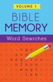 Tapa de Bible Memory Word Searches Volume 1