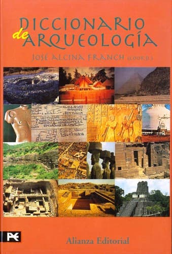 Tapa de Diccionario de arqueología