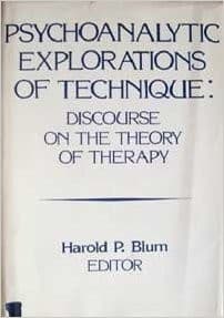 Tapa de Psychoanalytic Explorations of Technique