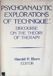 Tapa de Psychoanalytic Explorations of Technique
