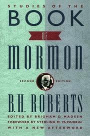 Tapa de Studies of the Book of Mormon