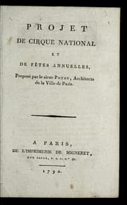 Tapa de Projet de cirque national et de fe tes annuelles