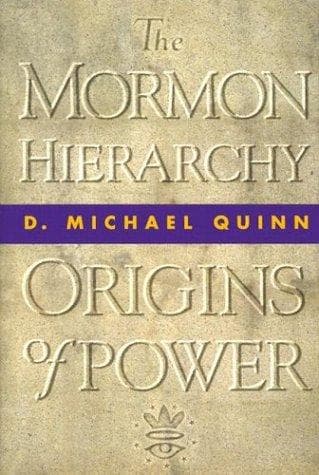 Tapa de The Mormon hierarchy