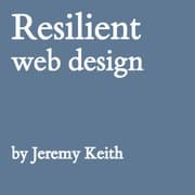 Tapa de Resilient Web Design