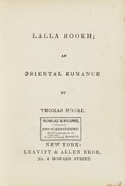 Tapa de Lalla Rookh