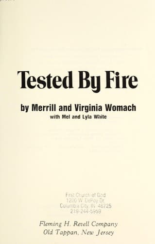Tapa de Tested by fire