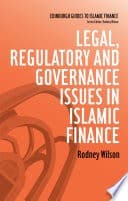 Tapa de LEGAL, REGULATORY AND GOVERNANCE ISSUES IN ISLAMIC FINANCE