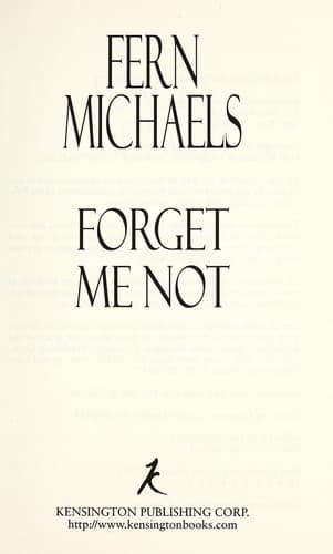 Tapa de Forget me not
