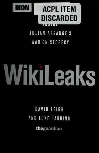 Tapa de Wikileaks