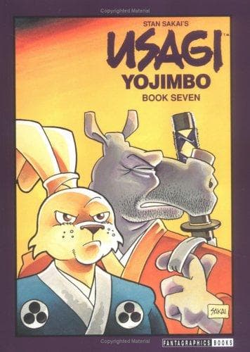 Tapa de Usagi Yojimbo, Book 7