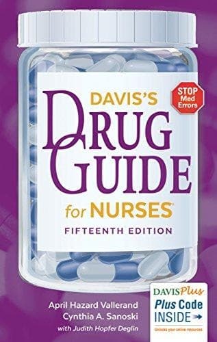 Tapa de Davis's drug guide for nurses