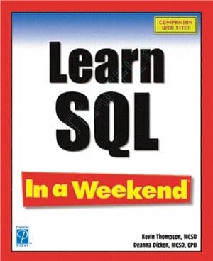 Tapa de Learn SQL in a weekend