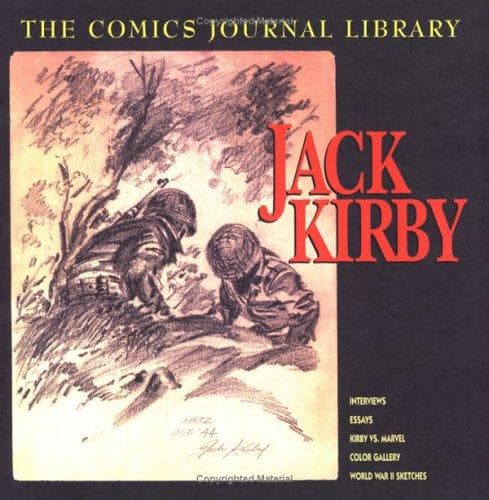 Tapa de The Comics Journal Library