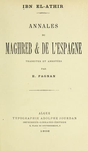 Tapa de Ibn-el-Athir