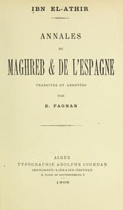 Tapa de Ibn-el-Athir