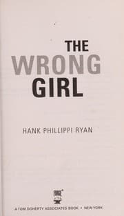 Tapa de The wrong girl