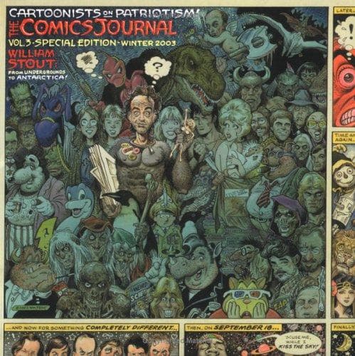 Tapa de The Comics Journal Winter 2003 Special