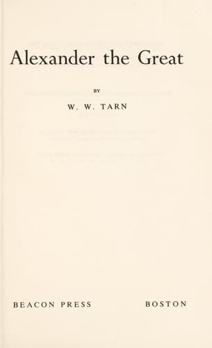Tapa de Alexander the Great