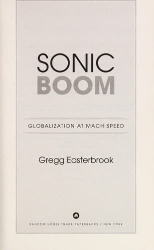 Tapa de Sonic boom