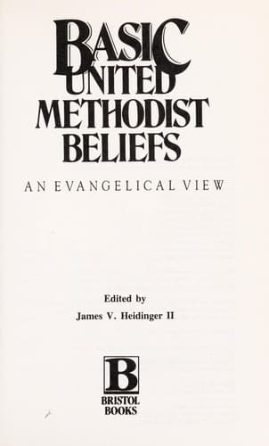 Tapa de Basic United Methodist beliefs