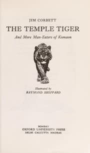 Tapa de The temple tiger, and more man-eaters of Kumaon
