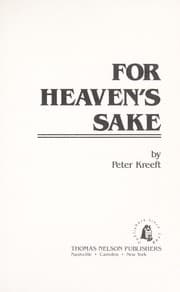 Tapa de For heaven's sake