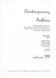 Tapa de Contemporary Authors, Vol. 119