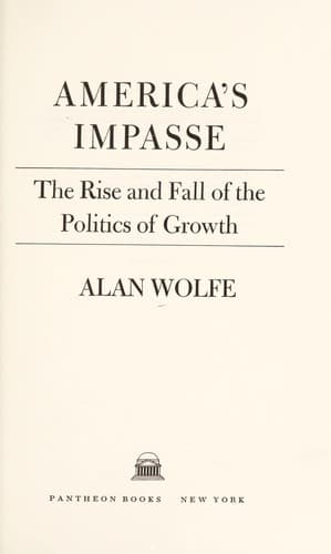 Tapa de America's impasse