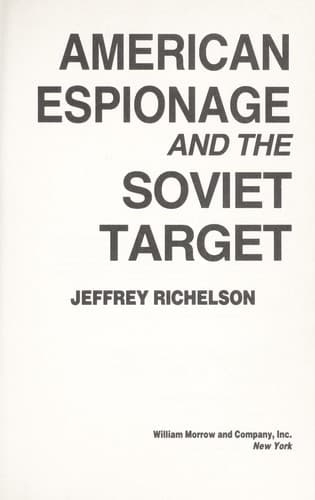 Tapa de American espionage and the Soviet target