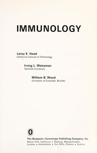 Tapa de Immunology