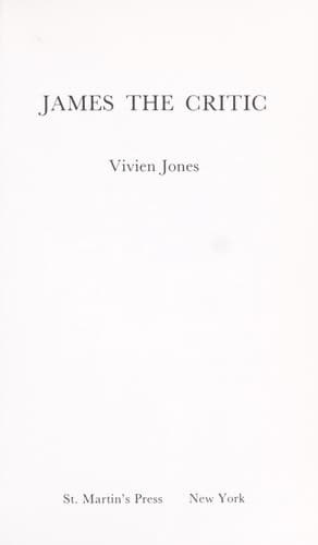 Tapa de James the critic