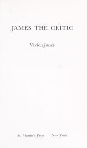 Tapa de James the critic