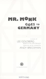 Tapa de Mr. Monk goes to Germany