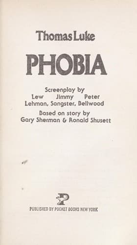 Tapa de Phobia