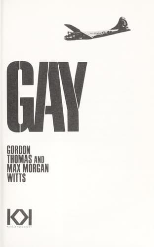 Tapa de Enola Gay