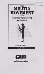 Tapa de The militia movement and hate groups in America