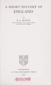 Tapa de A short history of England
