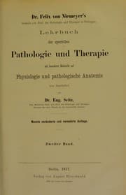 Tapa de Lehrbuch der speciellen Pathologie und Therapie : mit besonderer R©ơcksicht auf Physiologie und pathologische Anatomie