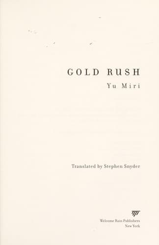 Tapa de Gold rush