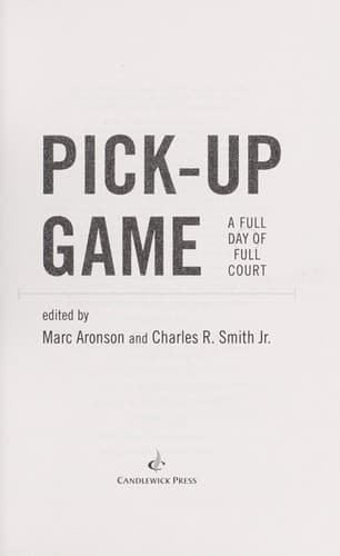 Tapa de Pick-up game