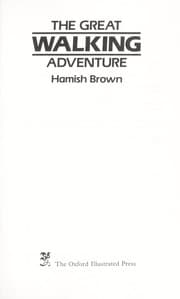 Tapa de The great walking adventure