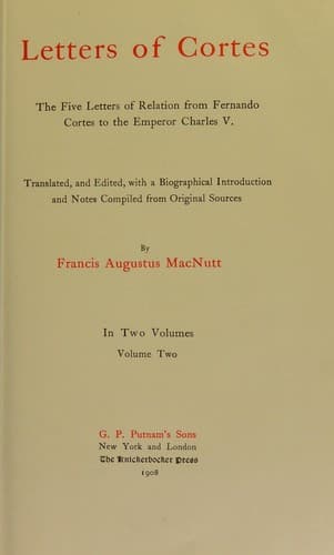 Tapa de Letters of Cortes