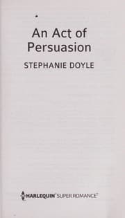 Tapa de An Act Of Persuasion