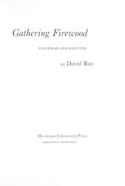 Tapa de Gathering firewood; new poems and selected